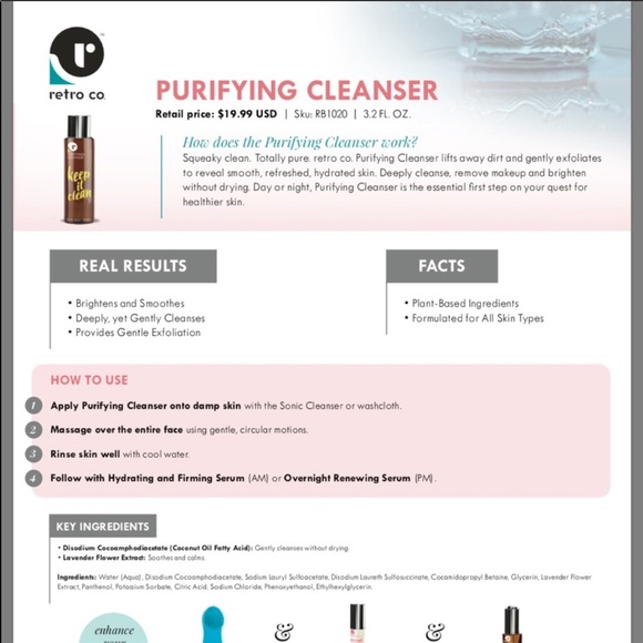 Retro co Keep it Clean cleanser - Picture 5 of 5